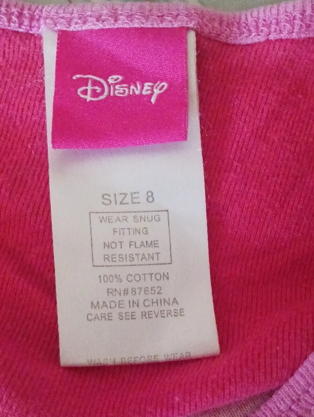 🔴10/$13❗️SALE❗️Disney Pink Minnie Mouse Long Sleeve Tee